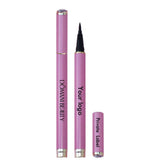 2 Colors False Eyelashes Self-adhesive Eyeliner