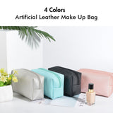 4 Colors Artificial Leather Make Up Bag