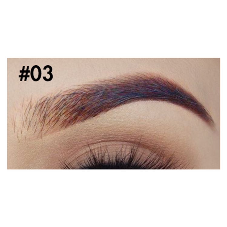 6 Colors  Gold Tube Eyebrow Pencil