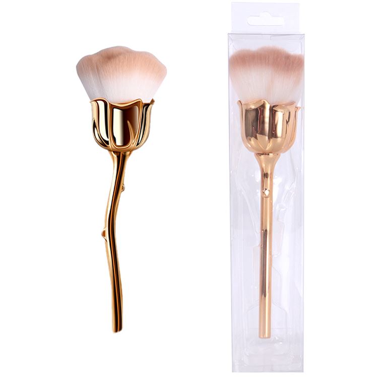 Rose Makeup Brush Large Loose Powder Brush
