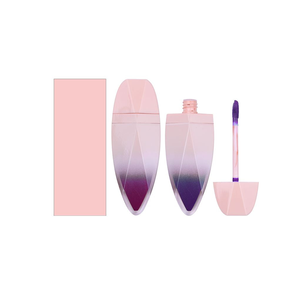39 colors No-stick matte Pink leaf gradient tube liquid lipstick(#01-#30)