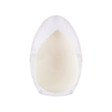 7 color drop-shaped beauty egg (with round clear plastic box)