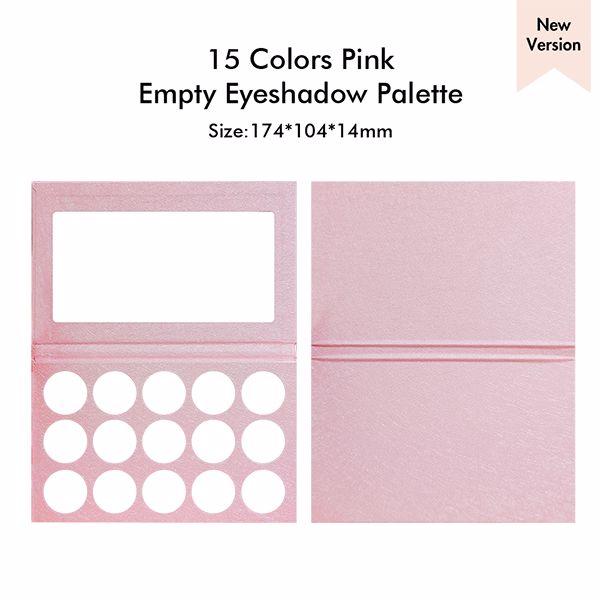 15 Colors Custom Eyeshadow Palette【50pcs】 - MSmakeupoem.com