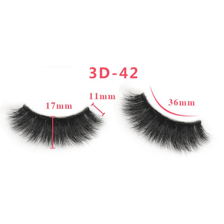 3D Thick Mink Hair False Eyelashes (#26-#50)