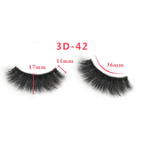 3D Thick Mink Hair False Eyelashes (#26-#50)