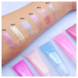 6 Farben holographische Squeeze Tube Lipglosse (50 Stück versandkostenfrei)