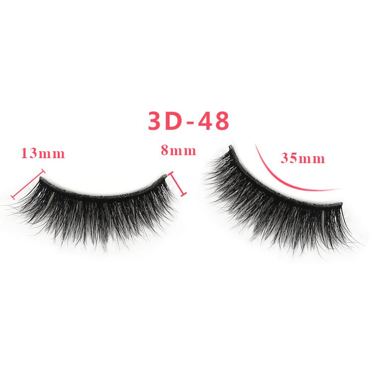 3D Thick Mink Hair False Eyelashes (#26-#50)