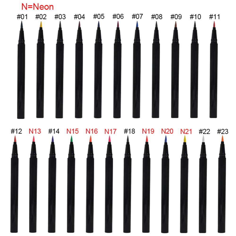 23 Colors Long Lasting Eyeliner 【30PCS Free Shipping & Free Print Logo】