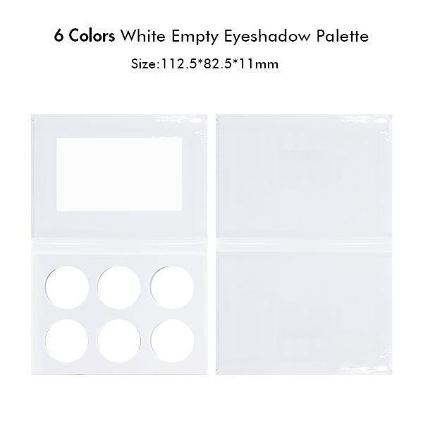 Paleta de sombras de ojos de 6 colores DIY 【Muestra】