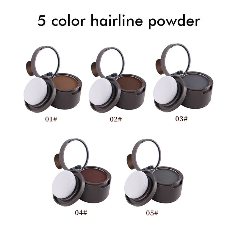 3 colores Stamp Eyebrow Powder Hairline Powder para contornear
