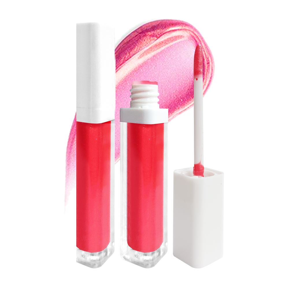 52 colors white square tube moisturizing lip gloss(#1-#26)