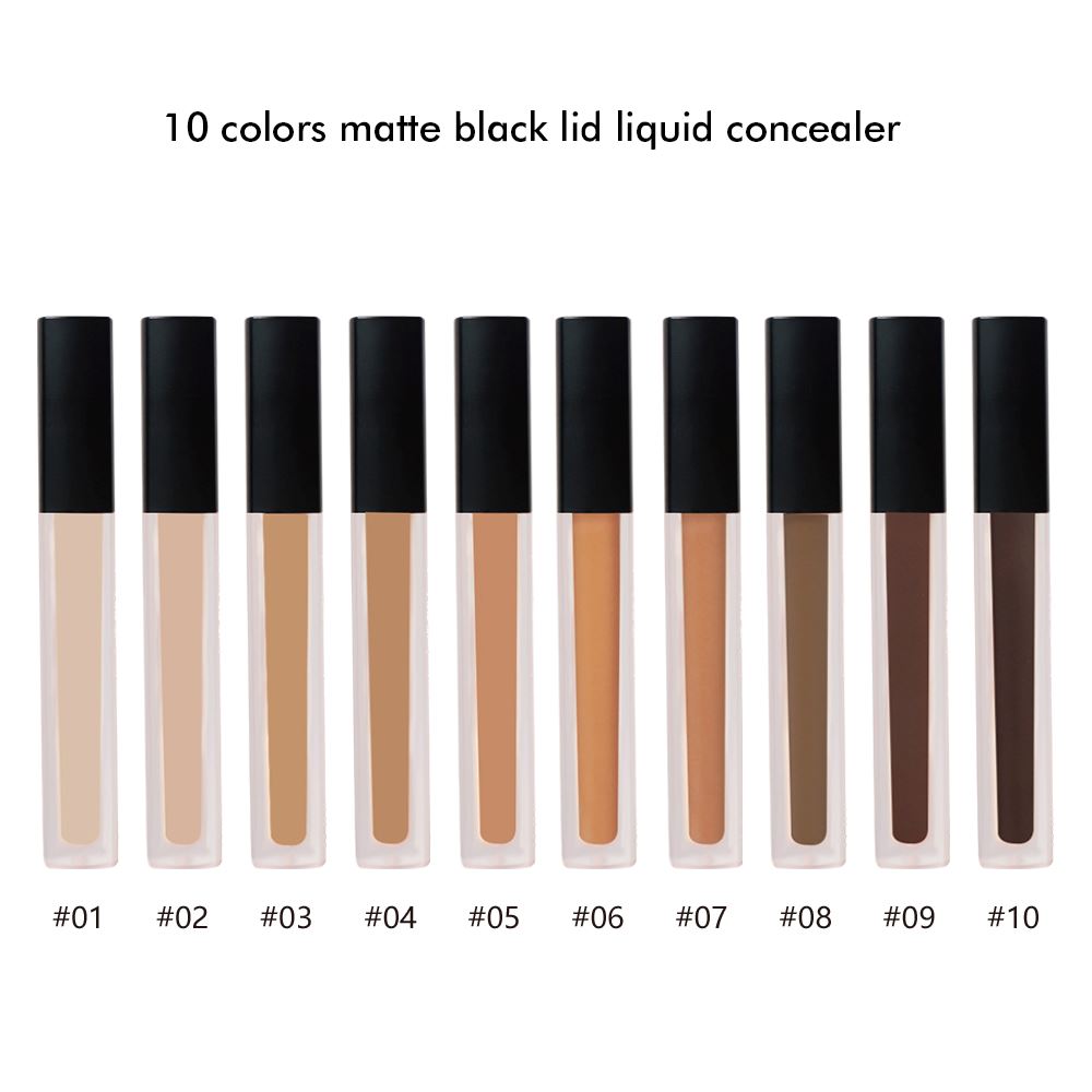 Correctores líquidos de tapa rosa de 10 colores