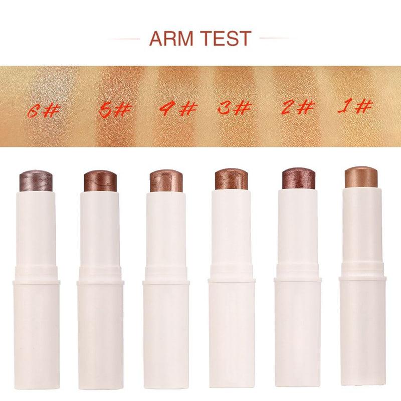 6 Colors Creamy Stick Highlighter