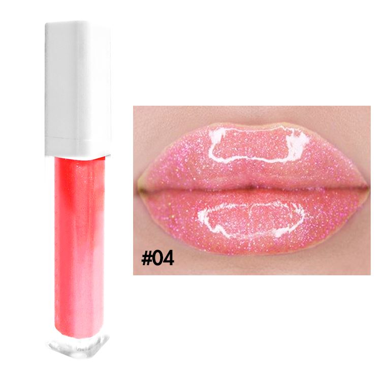 52 colors white square tube moisturizing lip gloss(#1-#26)