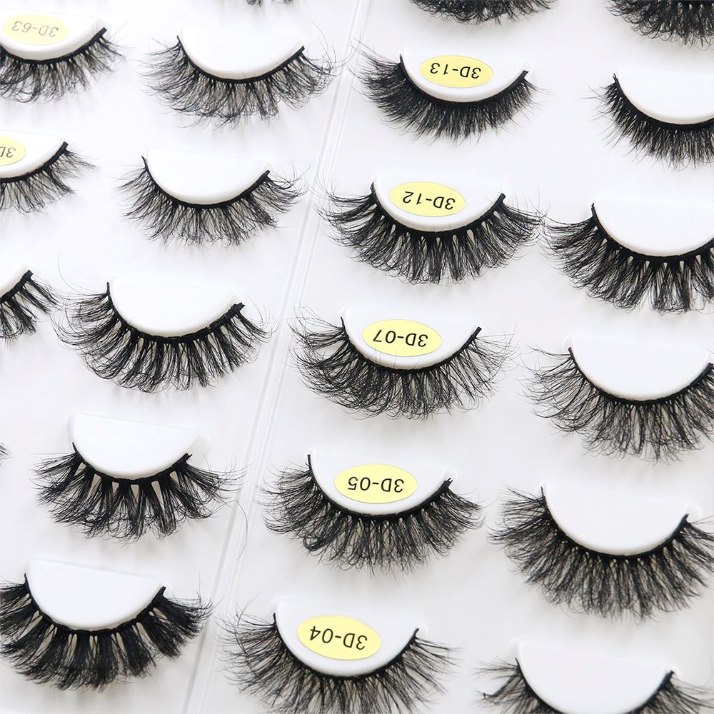3D Messy High Imitation Mink Hair False Eyelashes
