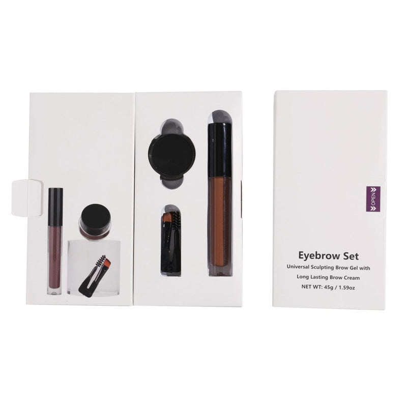 Eyebrow Cream Set & Eyebrow Tape Brush