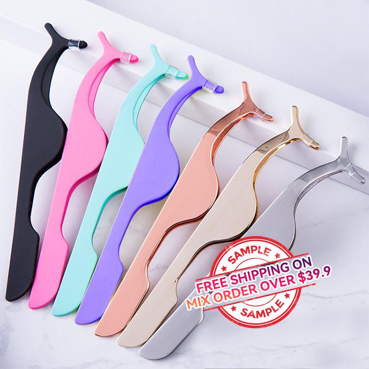 【SAMPLE】False Eyelash Tweezers -【Free Shipping On Mix Order Over $39.9】