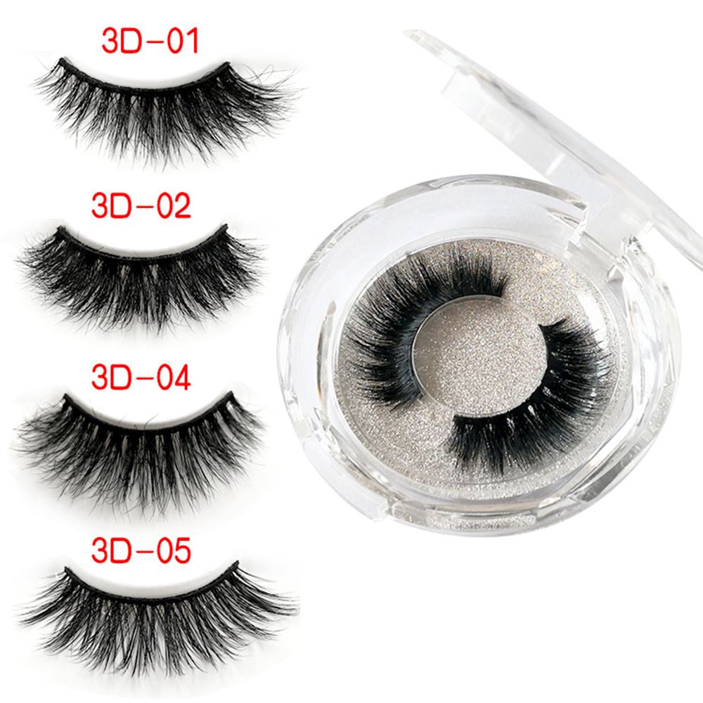 3D Thick Mink Hair False Eyelashes (#26-#50)