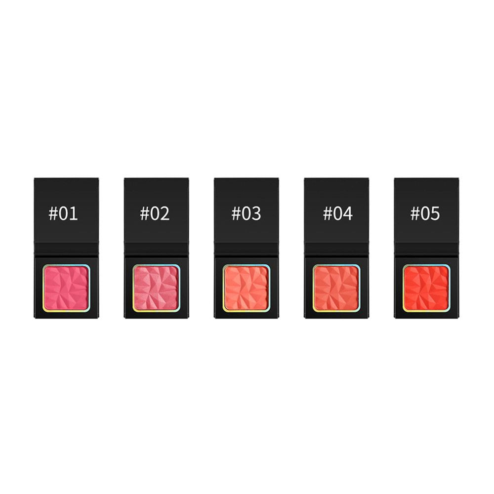 5 Colors Separately Packaged Powder Blusher (Black Box)
