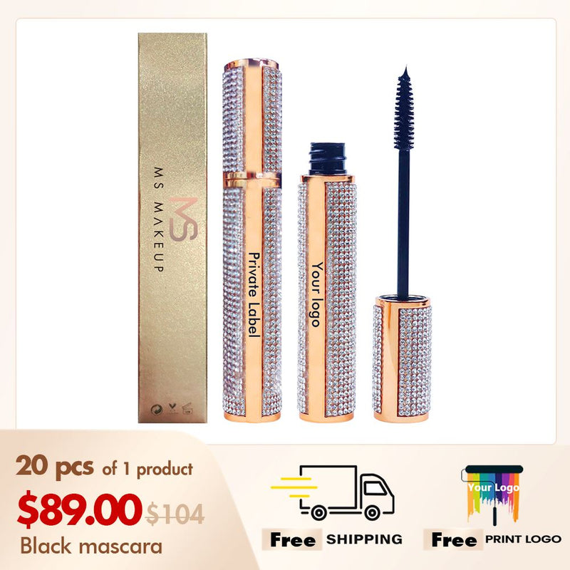 Rímel Diamond a prueba de agua de volumen completo 【20PCS Envío gratis y logotipo impreso gratis】