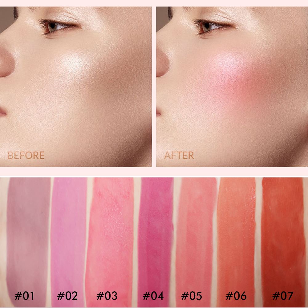 7 Colors Velvet  Mousse Blush Cream