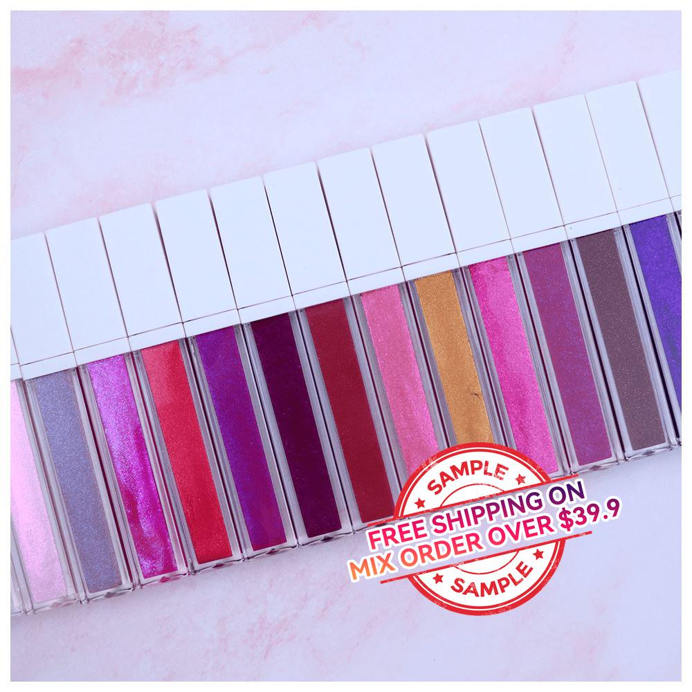 15 Colors White Square Tube Lip Gloss - MSmakeupoem.com