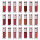 21 colors liquid lipstick with large brush head