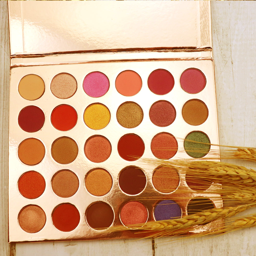 Paleta de sombras de ojos DIY de 30 colores 【50 piezas】