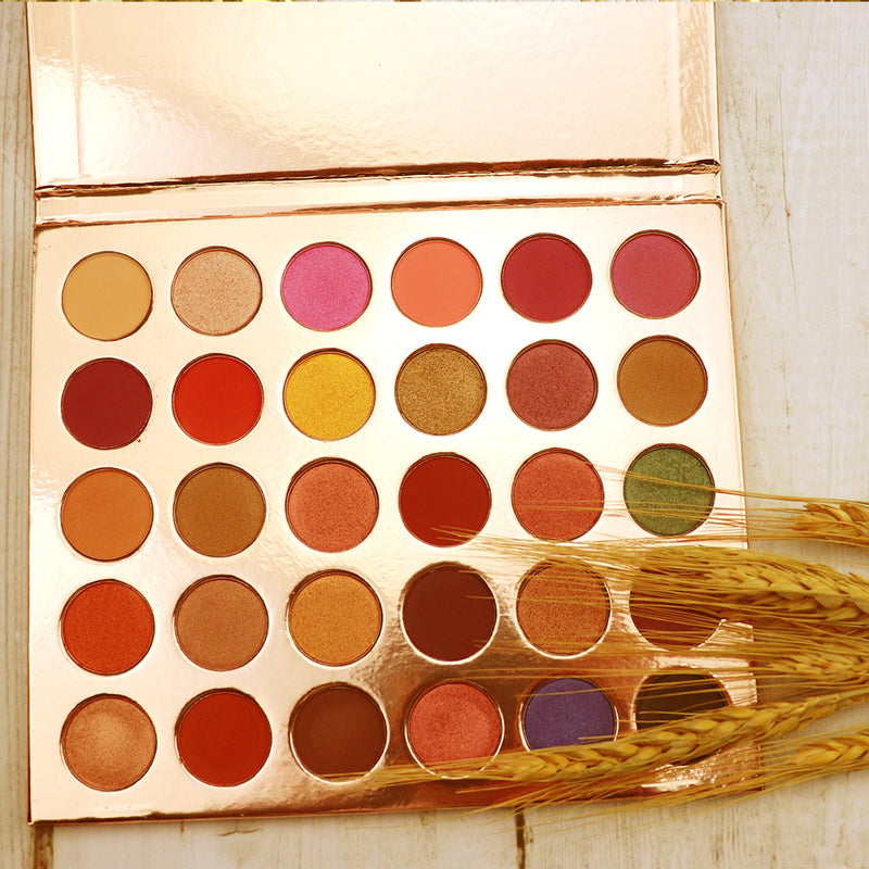 Paleta de sombras de ojos DIY de 30 colores 【50 piezas】