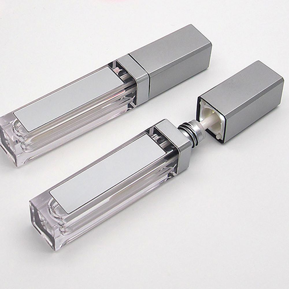 DIY Lip gloss/liquid lipstick tube with mirror and LED light