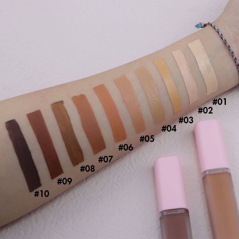 Correctores líquidos de tapa rosa de 10 colores