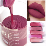 Diy Moisturize Matte Liquid Lipstick Originalmaterial Halbzeuge (300ml/420ml)