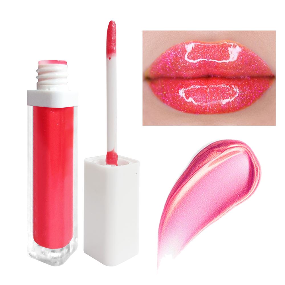 52 colors white square tube moisturizing lip gloss(#1-#26)