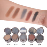 3 colores Stamp Eyebrow Powder Hairline Powder para contornear