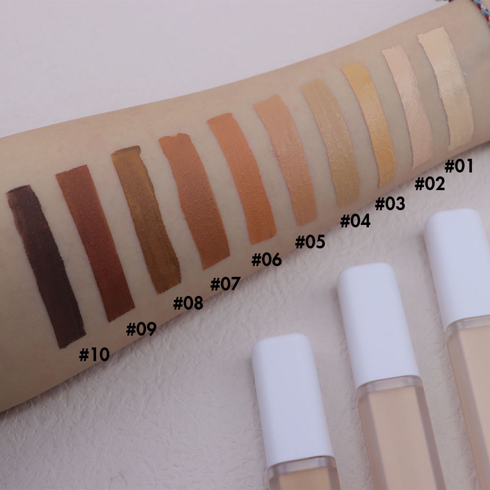 Correctores líquidos de tapa rosa de 10 colores