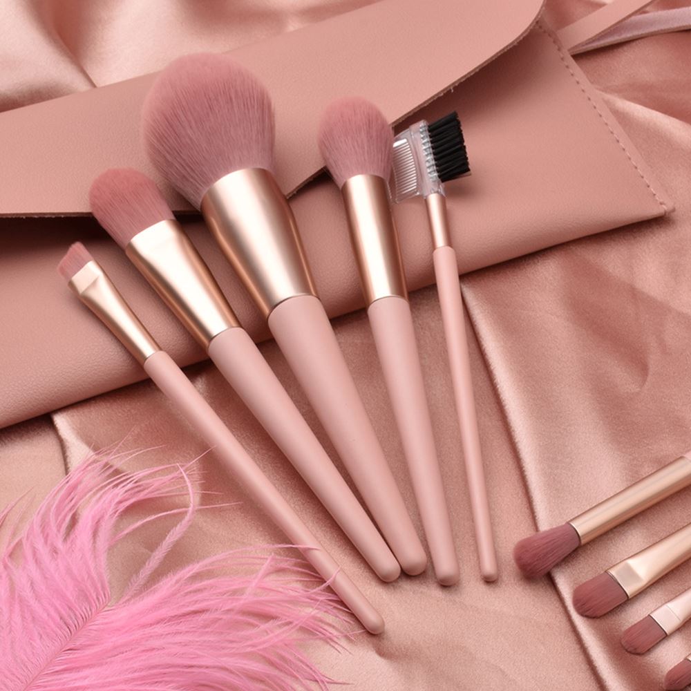 Nude powder makeup brush