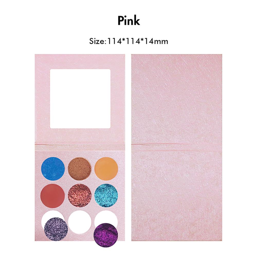 Paleta de sombras de ojos personalizada de 9 colores【20PCS Envío gratis y logotipo de impresión gratis】