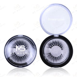 False eyelashes silver box  (3D mink hair)