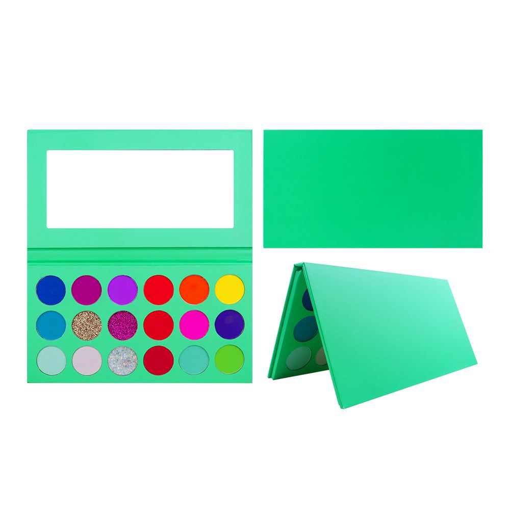 18  Colors Green Eyeshadow Palette 【50pcs】