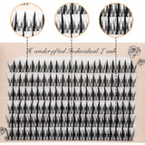 Single Cluster Octopus Thick Natural Simulation False Eyelashes