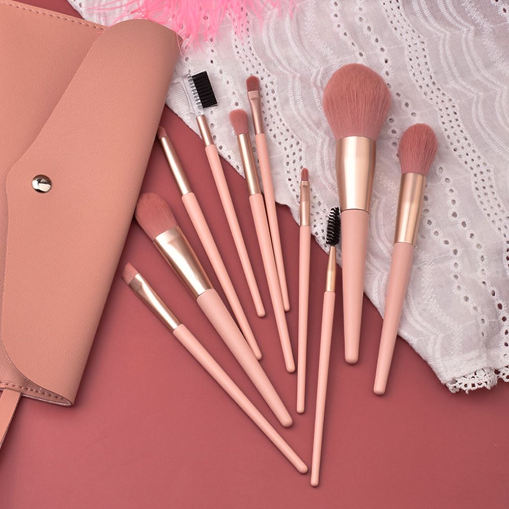 Nude powder makeup brush