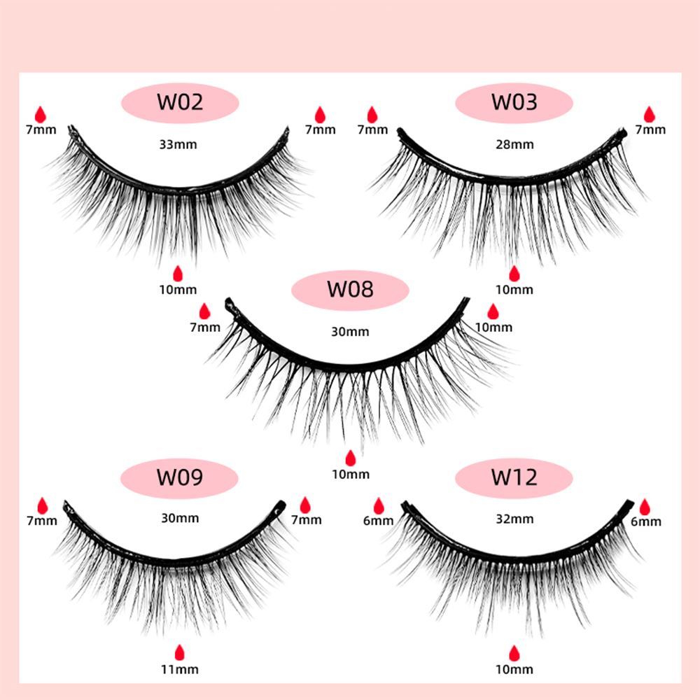 Reusable Self-Adhesive Eyelashes(2pcs)