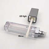DIY Lip gloss/liquid lipstick tube with mirror and LED light