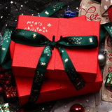 Caja de regalo plegable de 4 colores con bolsa de mano (mediana)