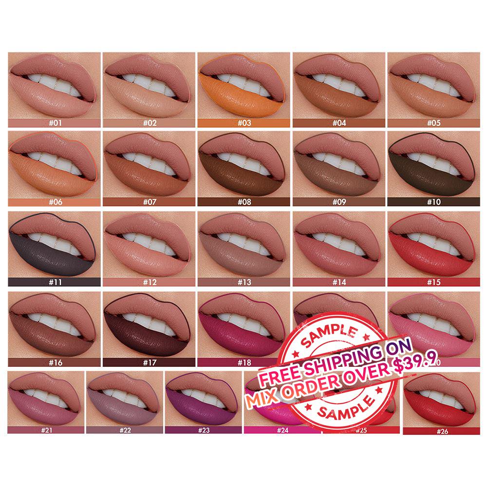 【SAMPLE】26 color lip liner -【Free Shipping On Mix Order Over $39.9】