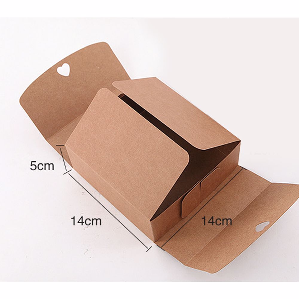Caja de regalo pequeña plegable Caja de papel vacía negra Cajas de embalaje de regalos al por mayor