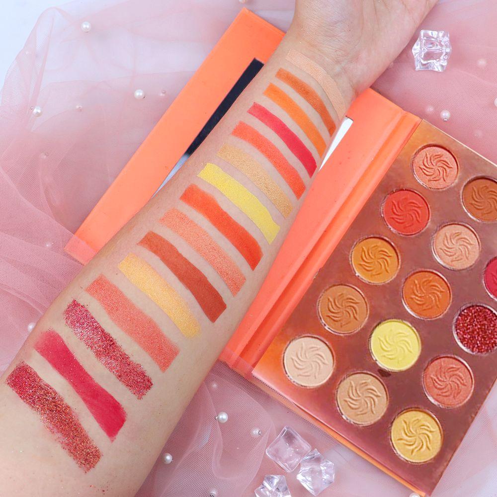 4 Colors Palettes for 15 Colors Eyeshadow