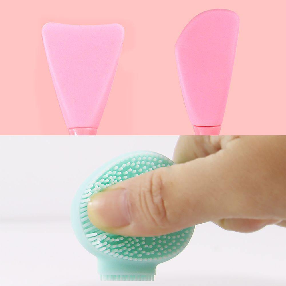 8 Kinds Of Double-headed Silicone Cleansing Mask Brush - MSmakeupoem.com