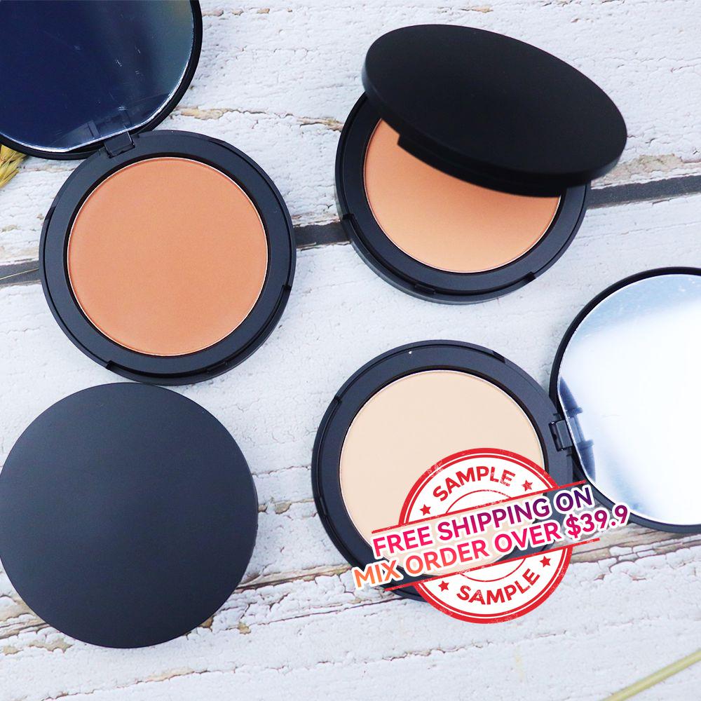【SAMPLE】5 Colors Pressed Compact Face Powder Matte&Private Label Makeup Powder -【Free Shipping On Mix Order Over $39.9】