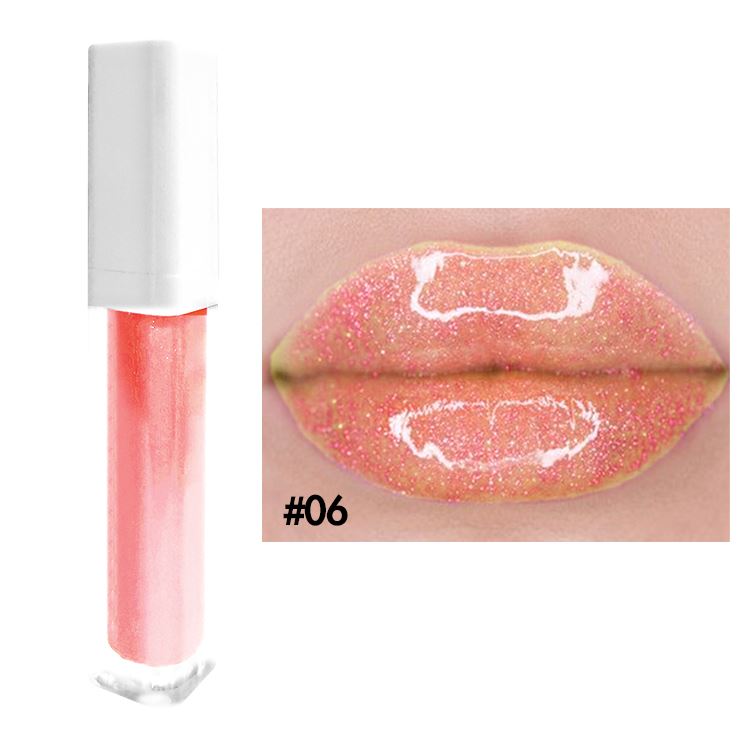 52 colors white square tube moisturizing lip gloss(#1-#26)